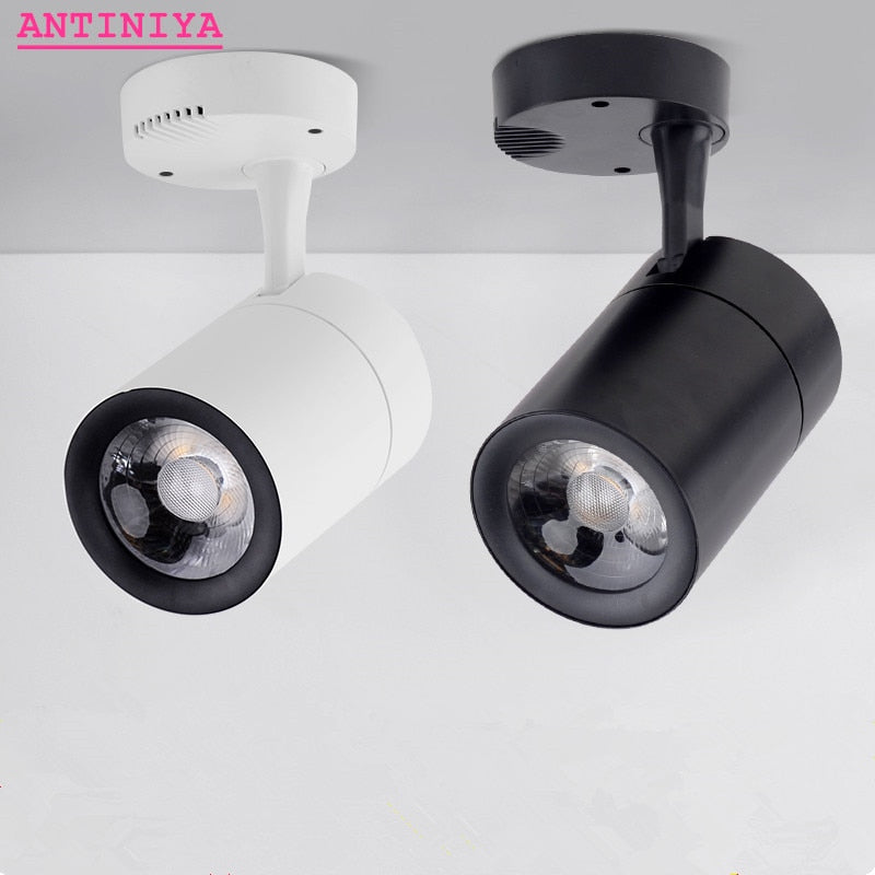 Super bright surface mounted LED Dimmable Downlight COB 7W 12W 20W 30W LED Spot light LED decoration Ceiling Lamp AC85-265V