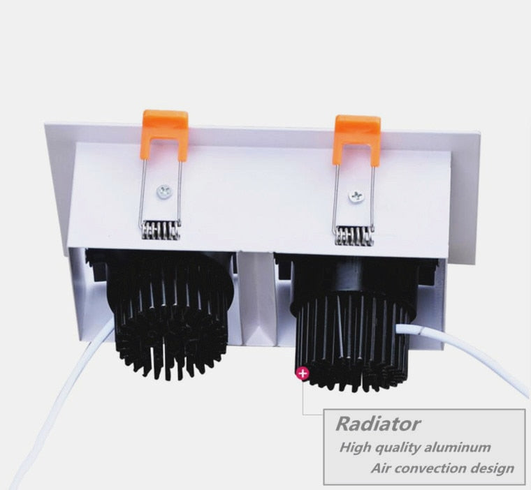 Dimmable Recessed LED Downlights 10W 20W COB LED Ceiling Spot Lights AC110-220V LED Ceiling Lamps Warm Cold White Indoor Lighting