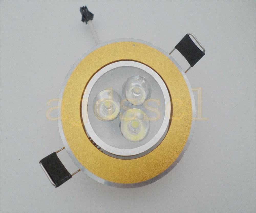 LED round Dimmable 10X Led downlight light Ceiling Spot Light 6w 9w 12w 15w 21w AC110-220V ceiling recessed Lights Indoor Light
