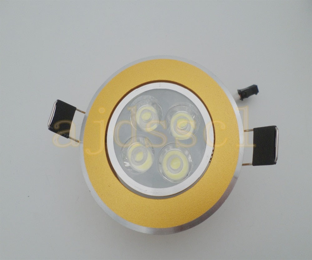 LED round Dimmable 10X Led downlight light Ceiling Spot Light 6w 9w 12w 15w 21w AC110-220V ceiling recessed Lights Indoor Light