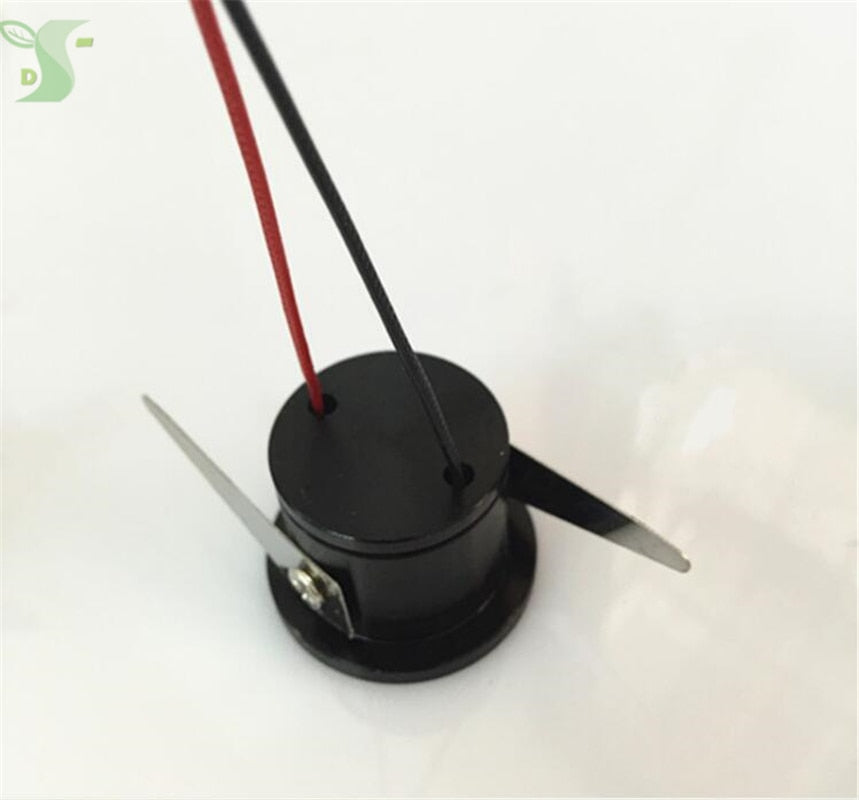 Dimmable 1w mini 30pcs/lot Ceiling downlight LED lamp Recessed Cabinet wall Bulb 110V-220V for home living room illumination