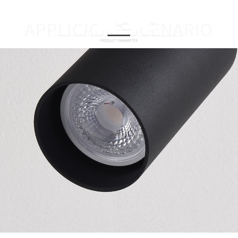 Cob Led Downlight 7W 10W Spot Led Downlights Ceiling Surface Mounted Commercial Clothing Indoor Lighting AC85-265V