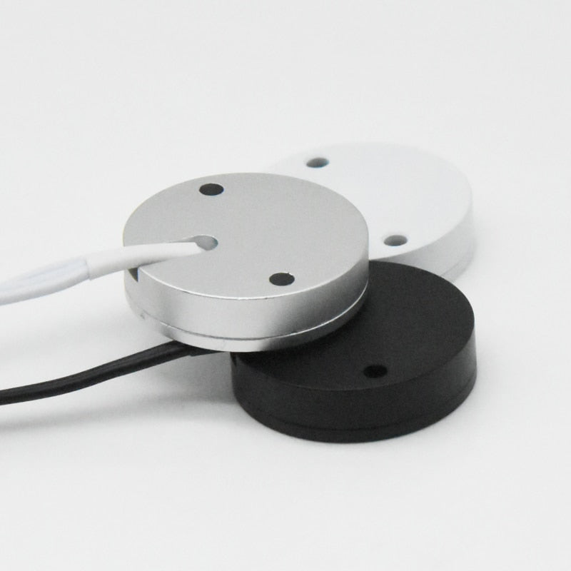 Dimmable IP65 1W Slim 8mm 12V 80Ra Mini LED Downlight Cabinet Kitchen Deck Display Spot Lighting Lamp Jewelry Spotlight