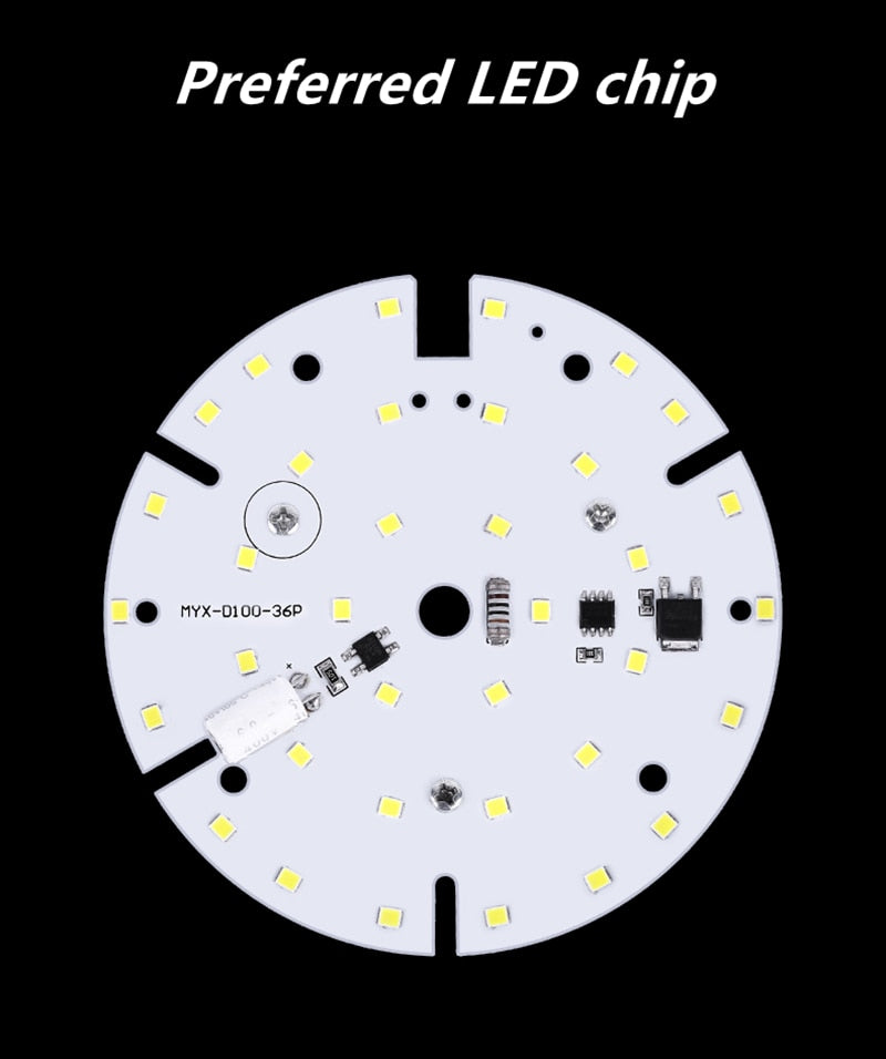 Black Surface Mounted LED Panel Light bulb Round Square 9w 12w 18w 24w LED Ceiling lamp Lights LED Downlight AC110v-220V