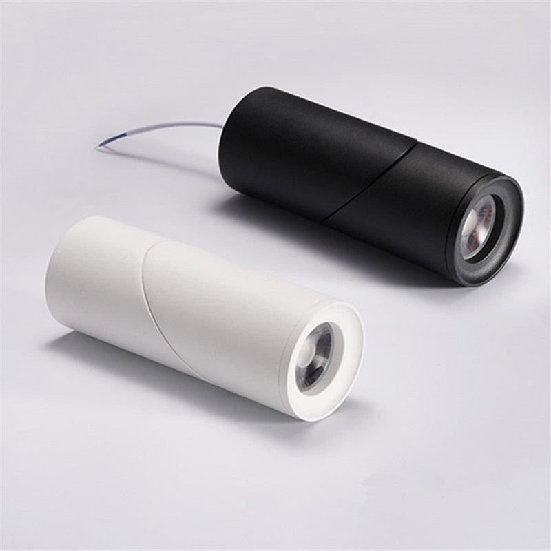 Dimmable Folding Rotating LED Downlights Epistar Chip 10W 15W 20W COB Surface Mounted Ceiling Lamps Spot Lights AC85-265V