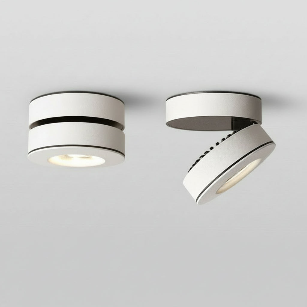 Dimmable Folding Rotating LED Downlight 10W 12W 15W 18W 20W COB LED Surface Mounted Ceiling Lamp Spot Light AC110-220V Indoor Light