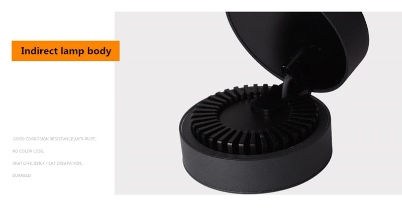 Dimmable Folding Rotating LED Downlight 10W 12W 15W 18W 20W COB LED Surface Mounted Ceiling Lamp Spot Light AC110-220V Indoor Light