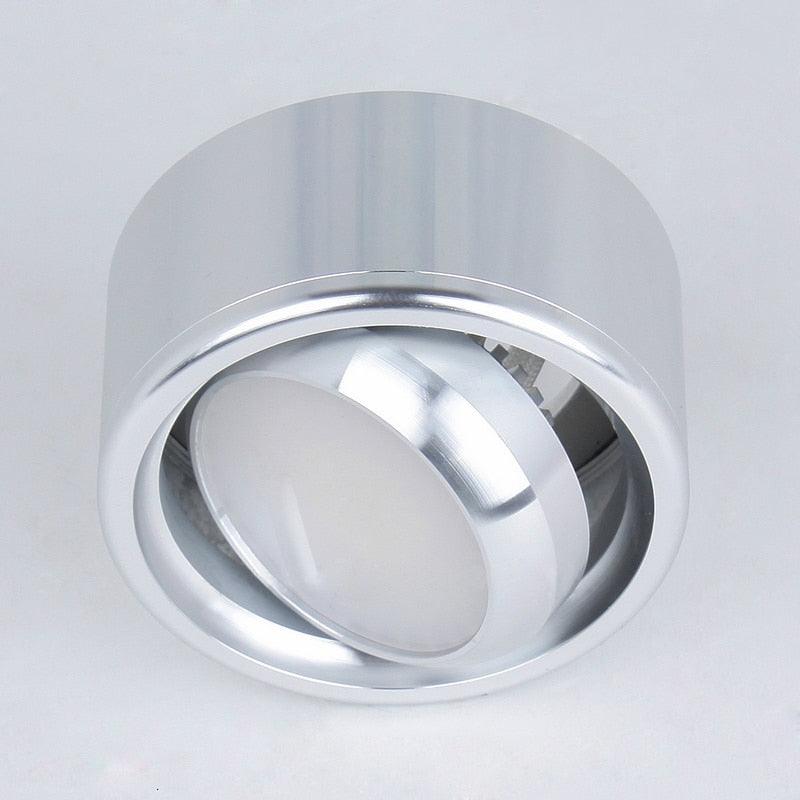 10PCS Surface Mounted LED Downlight 3W 5W COB Black White Silver Downlight AC110V/220V Lighting Fixtures Free Shipping - LED Lights For Sale : Affordable LED Solutions : Wholesale Prices