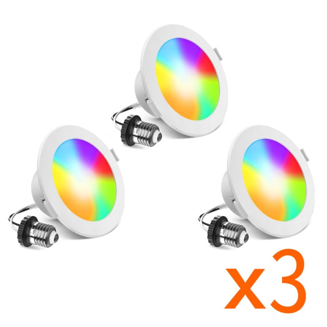 Home Decor WiFi Apple HomeKit E27 Base Smart LED Bulb Magic Lamp Colourful RGBWW RGBCW Downlight Work with Alexa Google Home