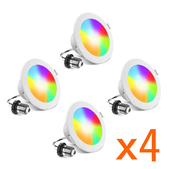 Home Decor WiFi Apple HomeKit E27 Base Smart LED Bulb Magic Lamp Colourful RGBWW RGBCW Downlight Work with Alexa Google Home