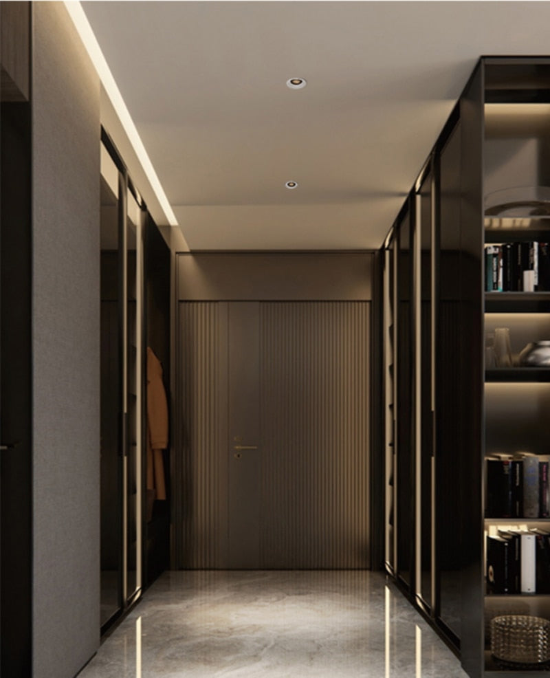 2020 New LED Dimmable Downlight Ultra Thin Anti Glare Spot light 7W 9W 12W 15W Recessed LED ceiling lamp AC85V-220V LED Lamp