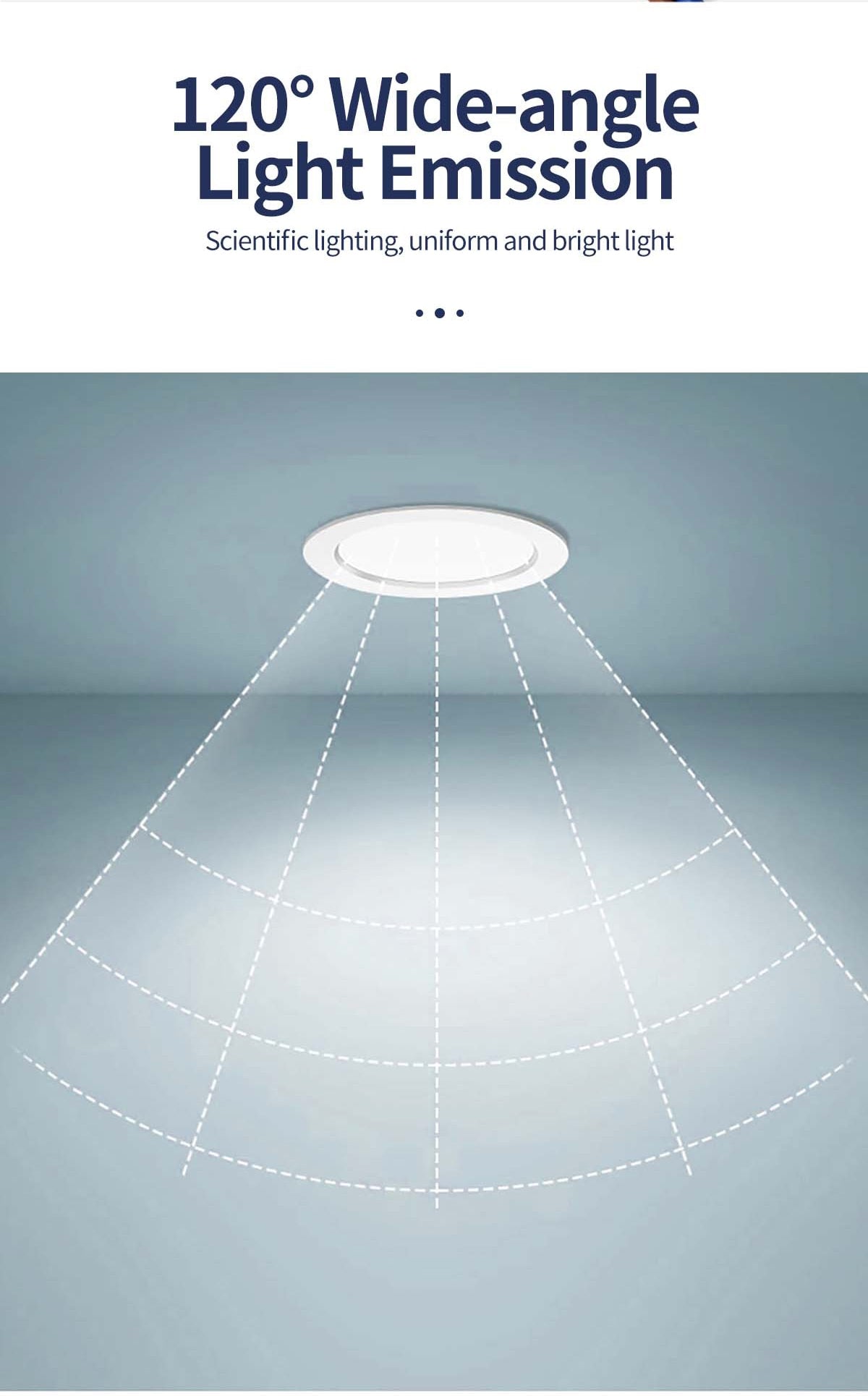 LED Downlight Recessed Light 10 Pcs/Lot 5W 10W 15W AC175-250V Led Spot Lamp For Supermarket Living Room Foyer Bar Counter