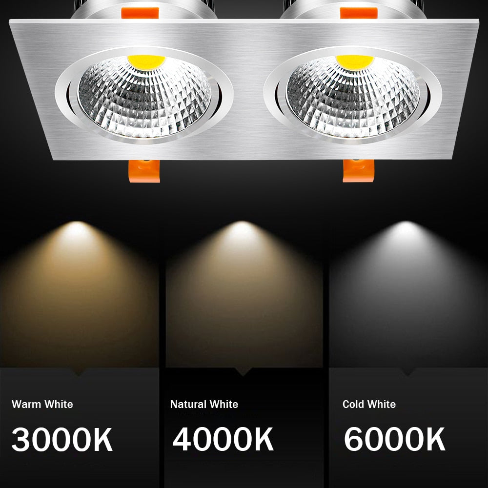 LED Ceiling Spot Light 14W 18W 24W 30W Recessed Ceiling Downlight Lamp Dimmable led bulb AC85-265V Indoor Lightings