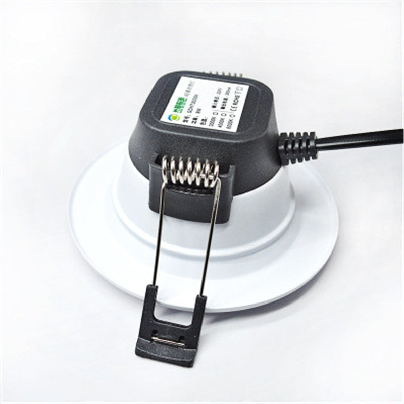 LED Downlight 5W 7W Round 6 PCS Recessed Lamp 220V 230V 240V Led Bulb Bedroom Kitchen Indoor LED Spot Lighting