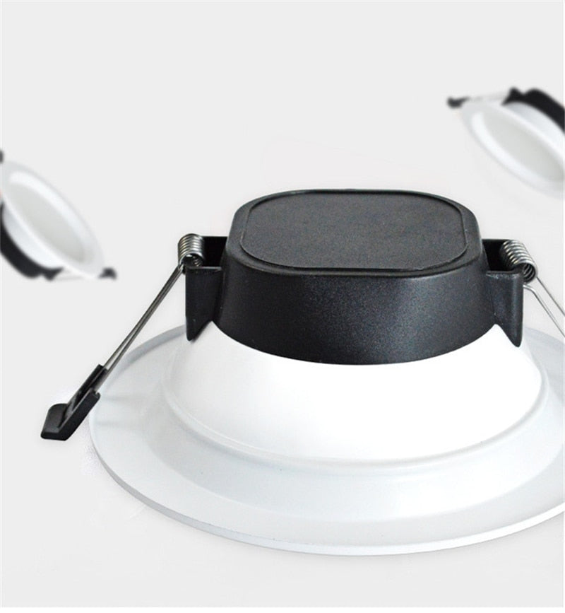 LED Downlight 5W 7W Round 6 PCS Recessed Lamp 220V 230V 240V Led Bulb Bedroom Kitchen Indoor LED Spot Lighting