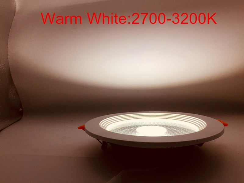 New arrival Recessed led downlight cob 7W 12W 18W 25W LED Spot light led ceiling lamp AC85-265V