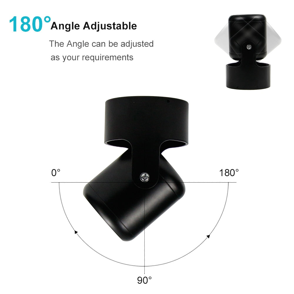 DBF LED Surface Mounted Downlight Dimmable 7W 10W 15W 20W LED Ceiling Spot Light AC90-265V for Living room Bedroom Kitchen