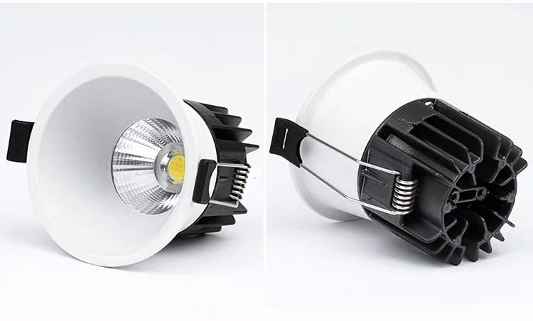 Dimmable Led Anti-glare downlight COB Spot Light 3w 5w 7w 10w 110V 230V 240V LED Lamp ceiling recessed Lights Indoor Lighting