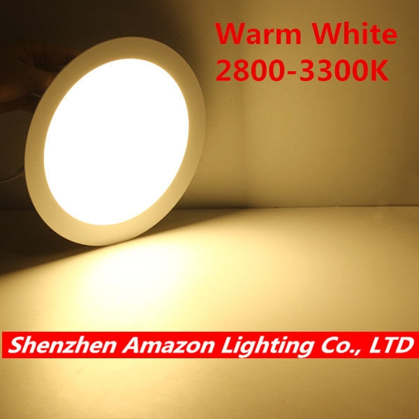 Lowest price! 9W LED Ceiling Downlight Light super bright led panel light AC85-265V Warm White/Natural White/Cold White