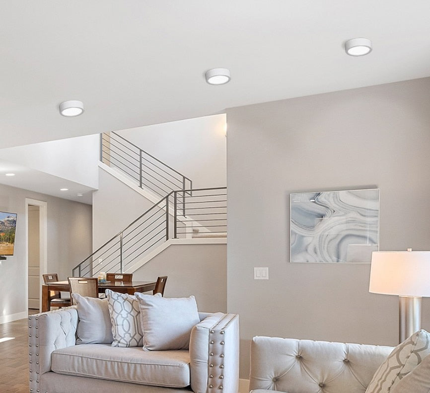 Dimmable Downlight Led Panel Light, Ceiling Spot Lamp, Replaceable Bulbs, 5w, 8w, 16W, 24W, 30w