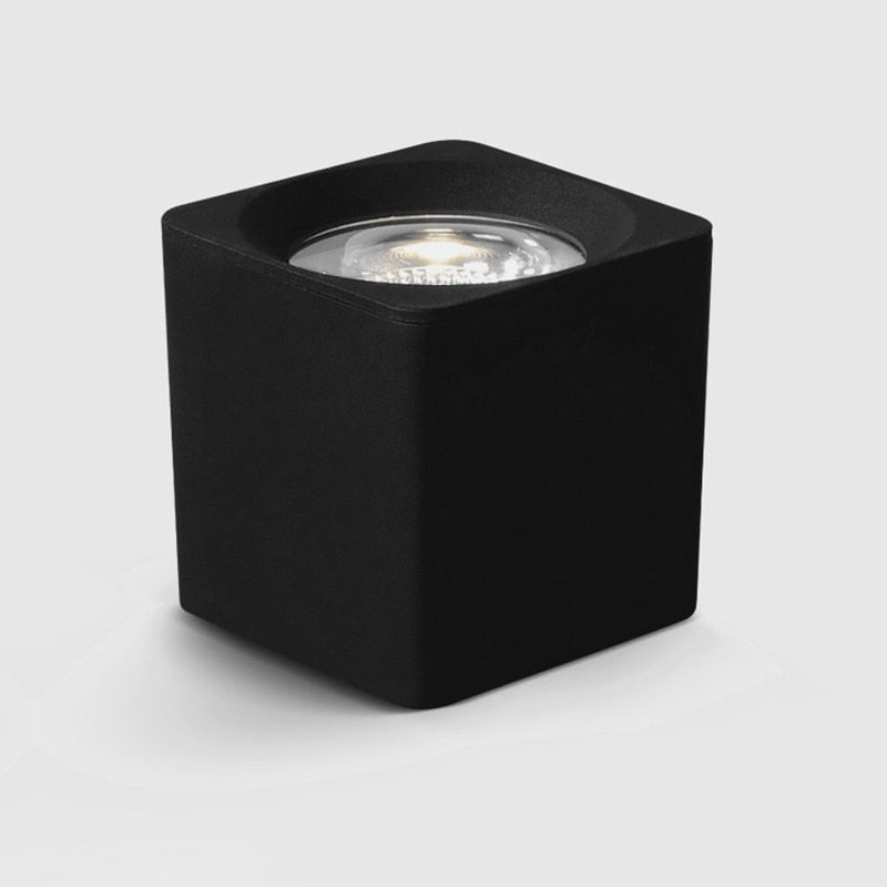 Square Dimmable COB LED Downlights 9W 15W 20W LED Ceiling Spot Lights 110-240V LED Ceiling Lamps Warm/Cold White Indoor Lighting