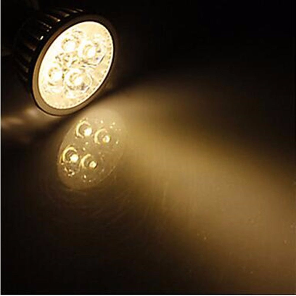 LED Bulb MR16 Spotlight 12V 3W 4W 5W High Power LED Downlight Light Warm/Cool White LED Lamp 10pcs/Lot