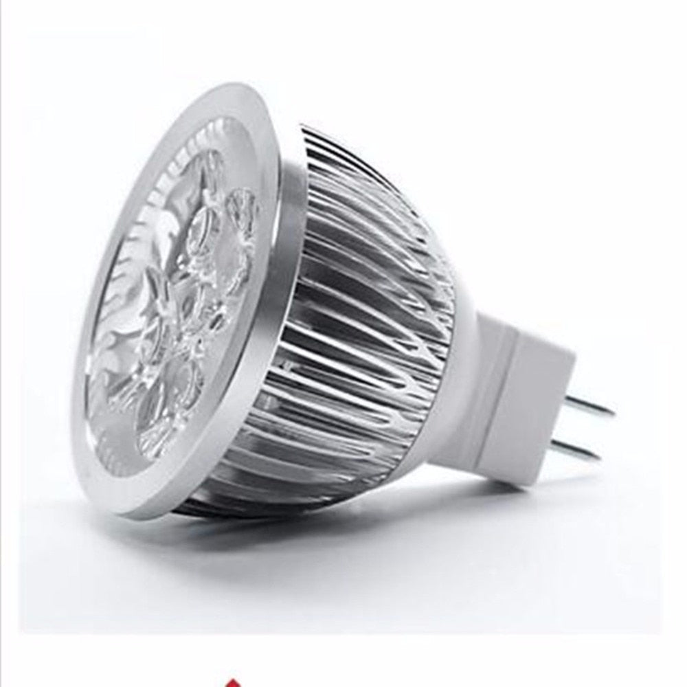 LED Bulb MR16 Spotlight 12V 3W 4W 5W High Power LED Downlight Light Warm/Cool White LED Lamp 10pcs/Lot