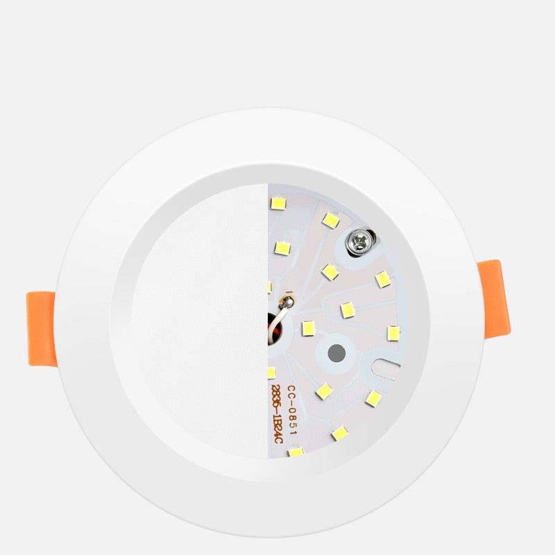 LED Downlight 3W 5W 7W 9W 12W Recessed Round LED Ceiling Lamp AC 220V Spot light Indoor Lighting Warm White Cold White
