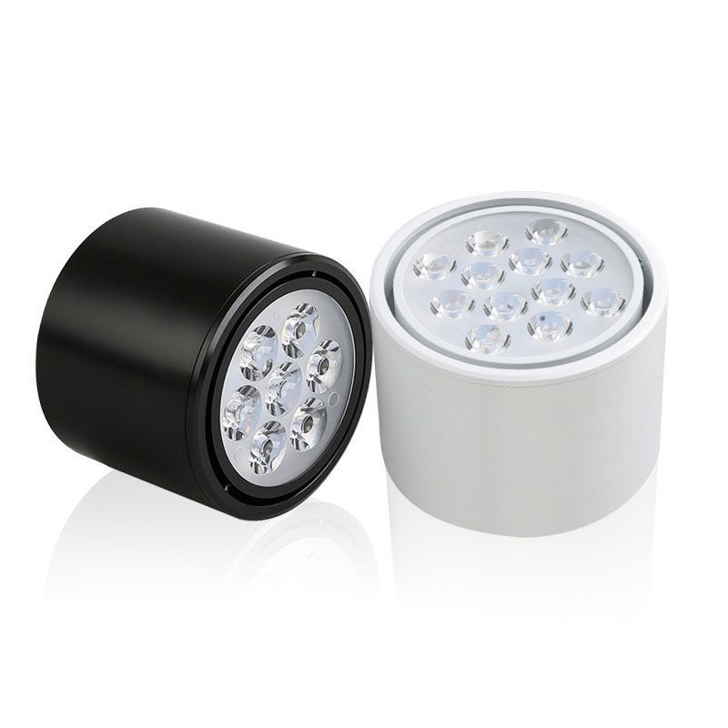 Led Downlight Lamp Round Spot Lamp Verstelbare Hoek Plafond Plafond Plafond Shop Commercial Aisle Corridor Angle Round Downlight