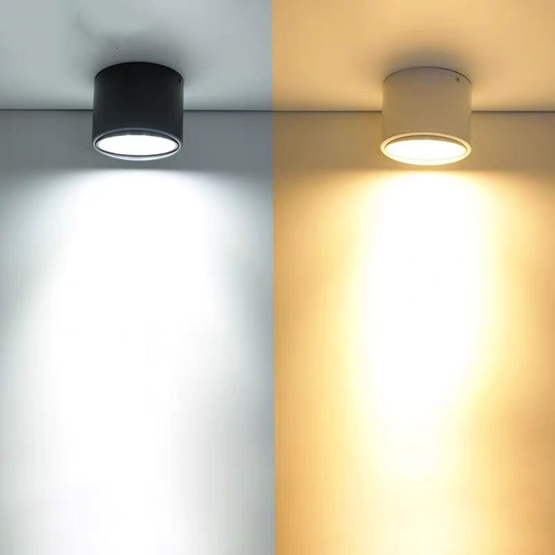 Led Downlight Lamp Round Spot Lamp Verstelbare Hoek Plafond Plafond Plafond Shop Commercial Aisle Corridor Angle Round Downlight