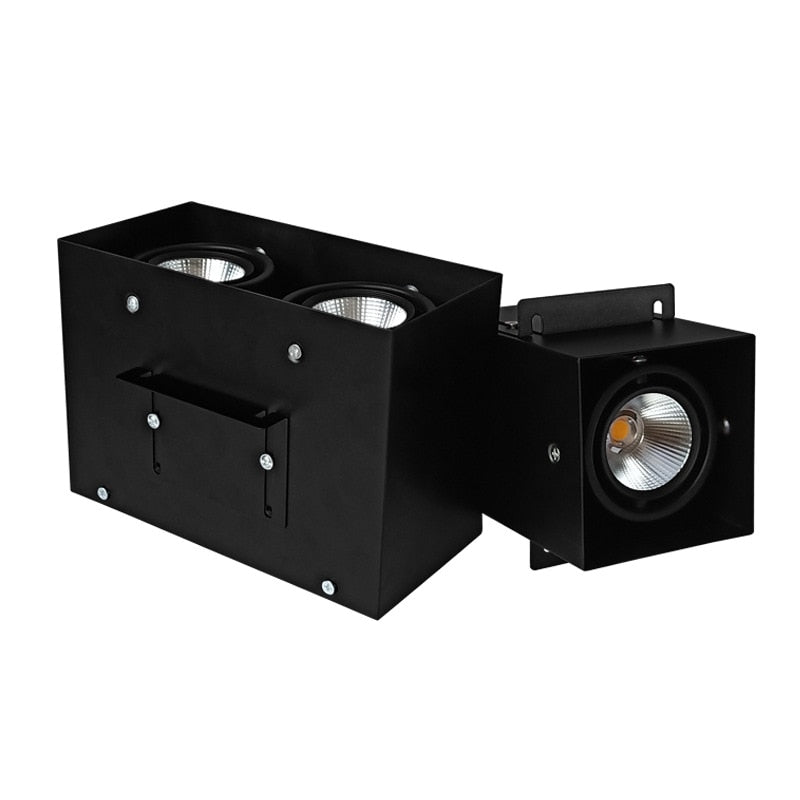 Aluminum Square Tonggeshan Ceiling Special LED Light Square Spotlight Surface Mounted Cob Shop Bold Downlight