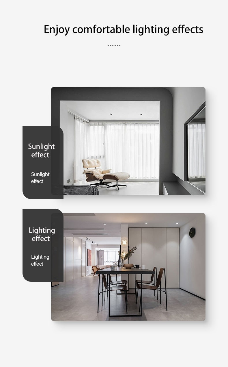 BRGT LED Downlight Ultra Thin Anti Glare 5W 7W Recessed Ceiling Lamp Aluminum Spot Lights For Kitchen Living Room Indoor Lighting