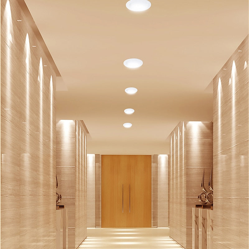 White Led Downlight Recessed Indoor Led Ceiling Lamp 5W 9W 12W 18W AC220V Led Spot Lamp For Living Room Foyer Bar Counter Office