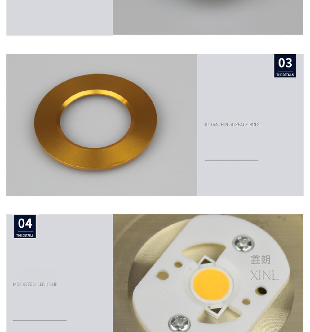 LED COB Mini Surface Mount Led Downlight 3W 5W 220V lamp Ultra-thin Cob Spot Led Light lighting Ceiling Home Cabinet Wardrobe