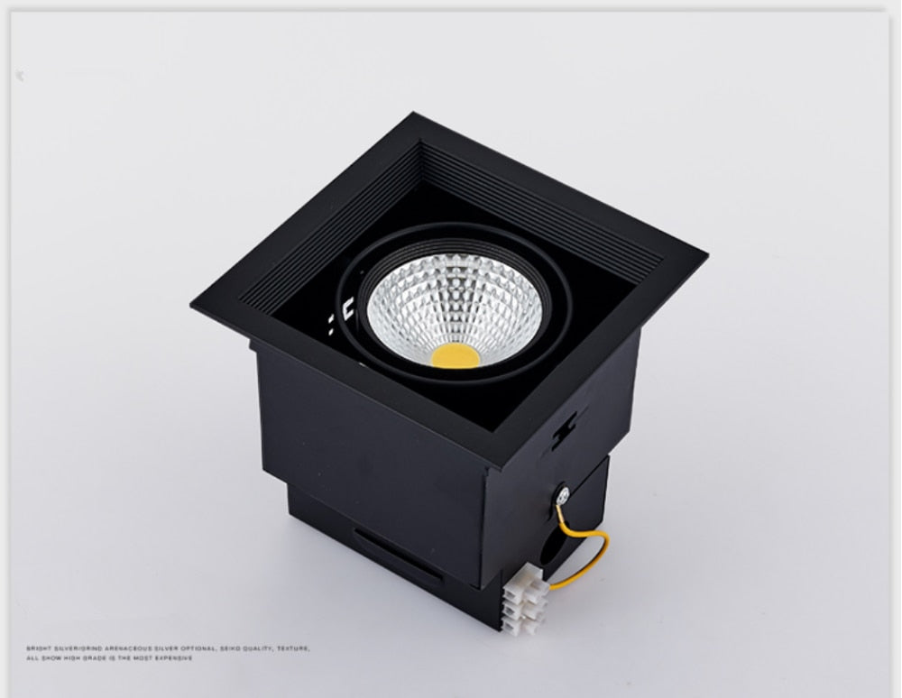 Dimmable Recessed COB LED Downlights 10W 20W LED Ceiling Spot Lights AC85~265V LED Ceiling Lamps Warm/Cold White Indoor Lighting