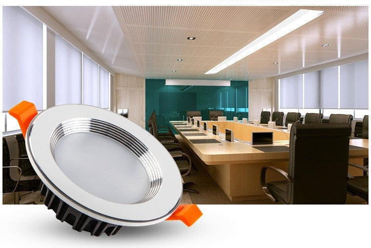 led downlight lamp 7W 10W 15W 20W cob led spot light 220V / 110V ceiling recessed downlights AC85-265V