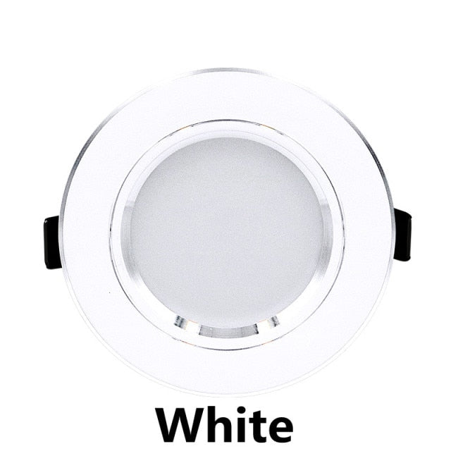 Led Downlight 5W 9W 12W 15W 18W Down Light AC220V Round Ceiling Lamp Led Panel Recessed Spot Light For Home Lighting