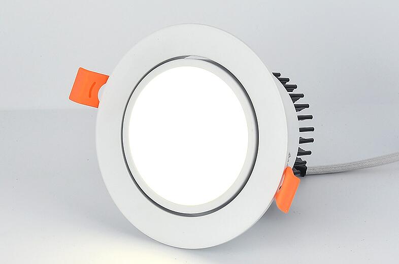 LED COB Downlight Dimmable ac110-240V 5w 7w 9W 12W Recessed Led ceiling lamp Spot light Bulbs Indoor Lighting