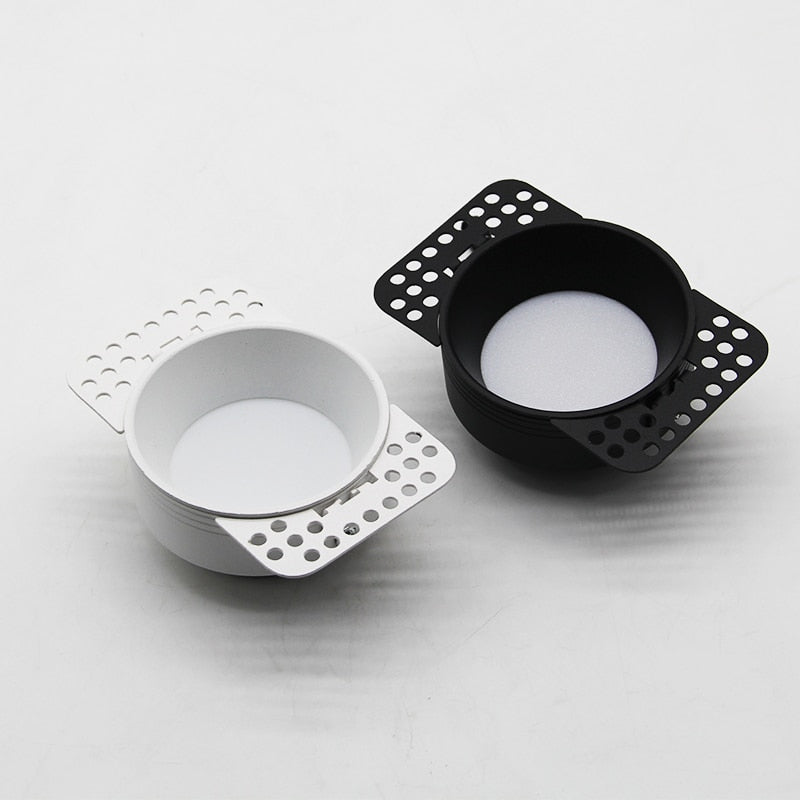 Recessed Led Downlight Round COB Dimmable Spotlight Ceiling Spot Light 220V Downlights Led Empotrable for Kitchen Living Room