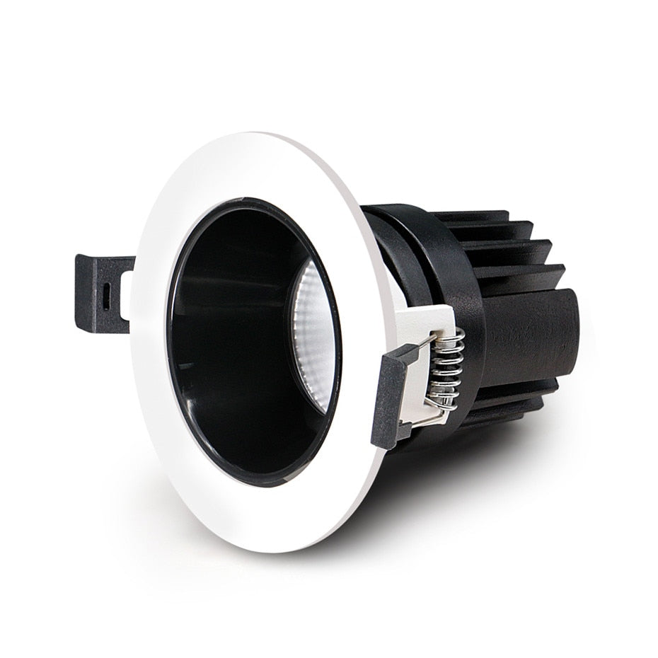 Led Recessed Downlight Dimmable Ceiling Led Light Anti-glare Spot Led Lighting 7W 10W For Living Room Bedroom Hotel AC110V 220V