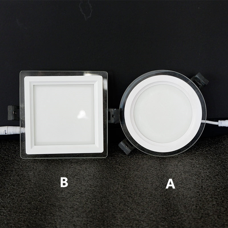 2022 new led ultra-thin square/circular downlight embedded new corridor aisle light ceiling light AC90-260V