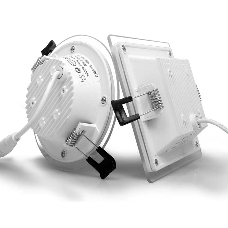 2022 new led ultra-thin square/circular downlight embedded new corridor aisle light ceiling light AC90-260V