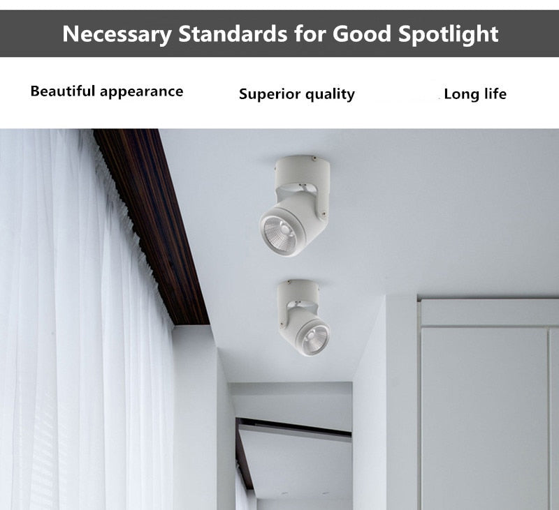 LED Downlight 5W 7W 12W 15W 18W 20W 25W 30W COB downlight 220V Led Bulb Bedroom Kitchen Indoor LED Spot Lighting