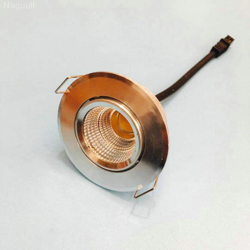 MINI Downlight Dimmable 230v 3w High Power LED Recessed Ceiling DownLight Lamps LED Downlights for Living Room Cabinet Bedroom