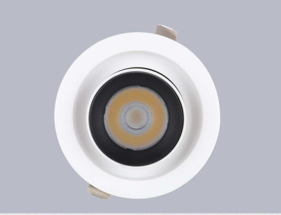 LED Downlight Embedded Ceiling Lamp 8W 12W 15W 20W 110V-220V Adjustable SpotLights Stretchable and Rotate Spot Light