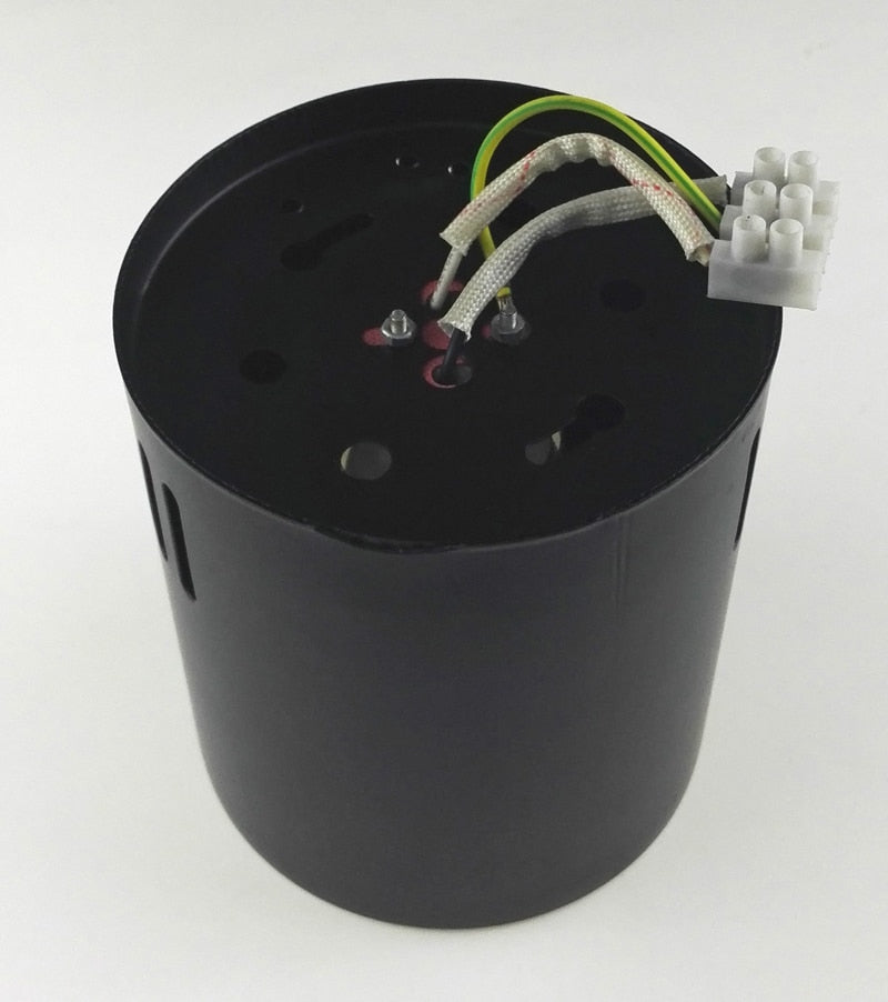 Modern Brief Black Iron E27 LED Bulb Spot Lamp Fixture Home Deco Dining Room Circel 3.5' Downlights