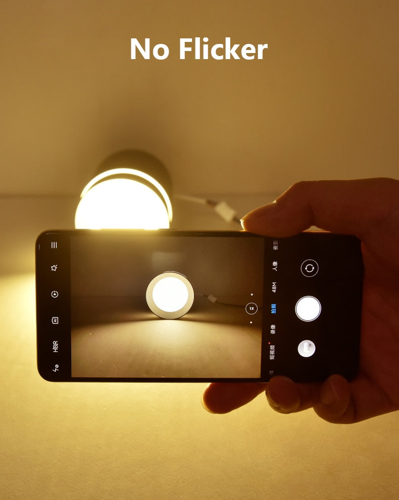 Led Downlight 220v Ceiling Light 5W 10W 15W Spot Lights Round Led Panel Light 25W Spotlight 6 Pcs/Lot Indoor Lighting Kitchen