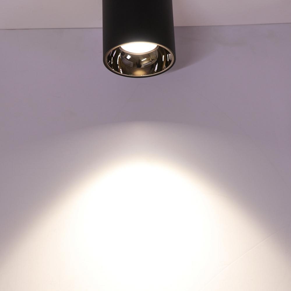 2 Colors Surface Mounted LED Downlight COB Spotlight Anti Glare Ceiling Lamp