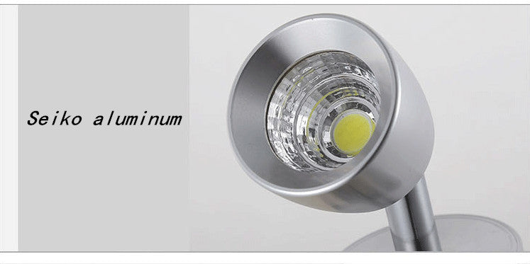 LED COBdownlight 5w 7W 9W dimmable Ceiling Epistar ceiling lamp Recessed Spot light Downlight AC110V-220V 180 degree rotation