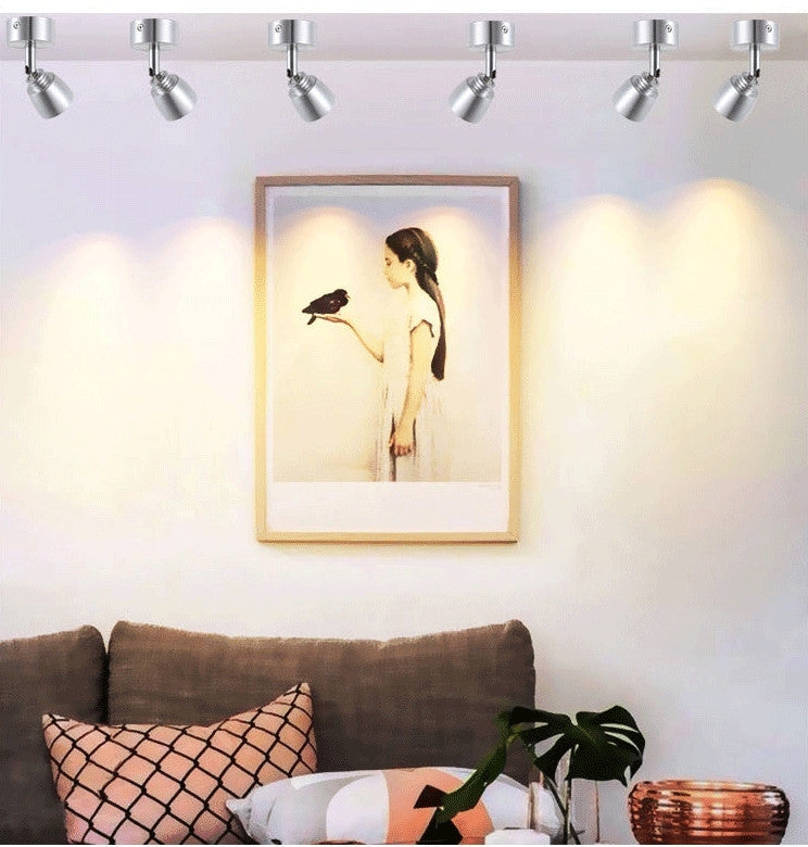 LED COBdownlight 5w 7W 9W dimmable Ceiling Epistar ceiling lamp Recessed Spot light Downlight AC110V-220V 180 degree rotation